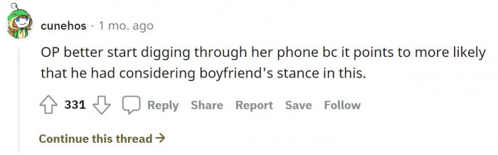 She better start checking her phone!