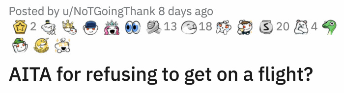 The check-in attendant told OP that she shouldn't go on the trip with her boyfriend's family because they obviously don't appreciate her.