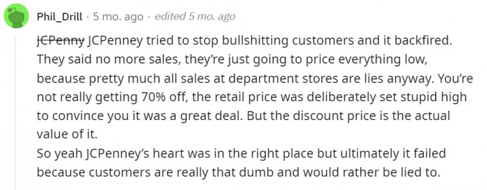 Wow, reverse psychology.