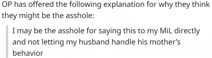 This woman is just being humble and but on the contrary she isn't wrong at all.