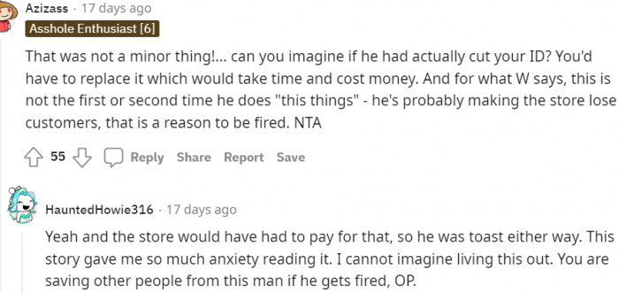 A major reason to be fired