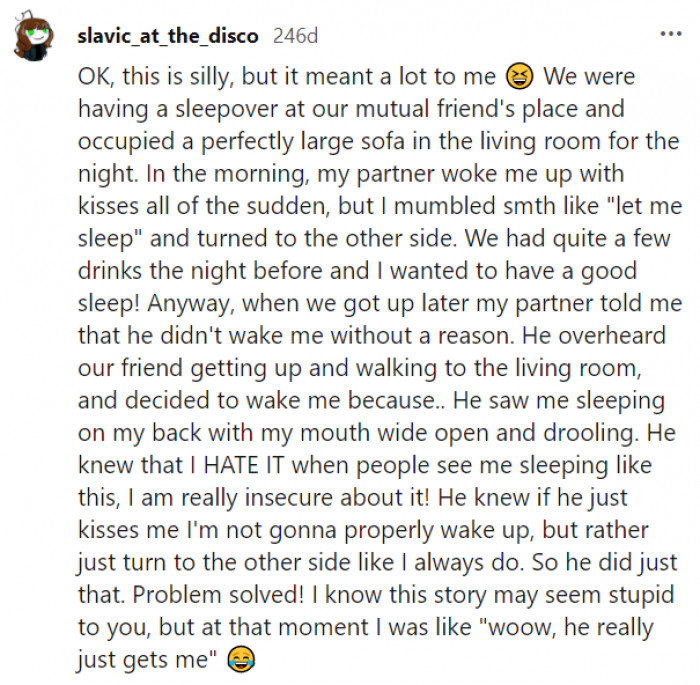 14. Honestly, we're just pretty stunned at how thoughtful and sweet this man is