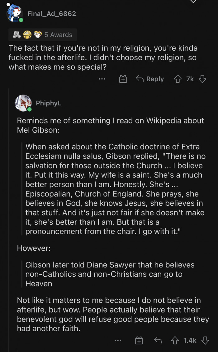 22. “We are right, and all the other religions are wrong.”