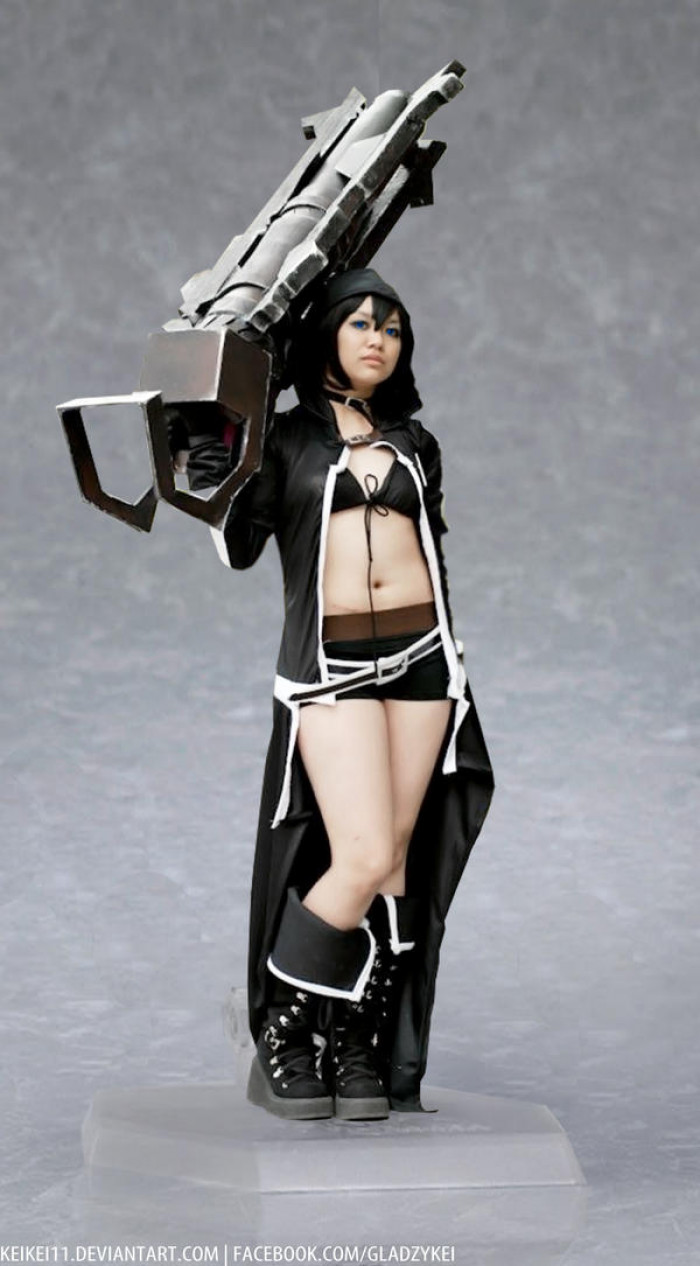A Not-So-Black Rock Shooter Figurine