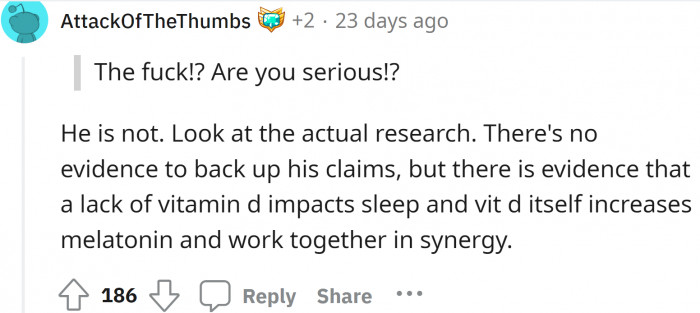 OP is on a different type of medication as well, so there is a possibility that the two might interact differently.