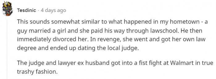 Such people exist, sadly.