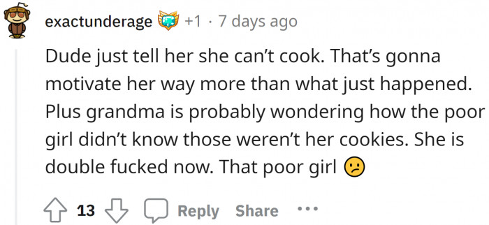 It's sad that the girl had to go through this even after making so much effort to make everyone happy.
