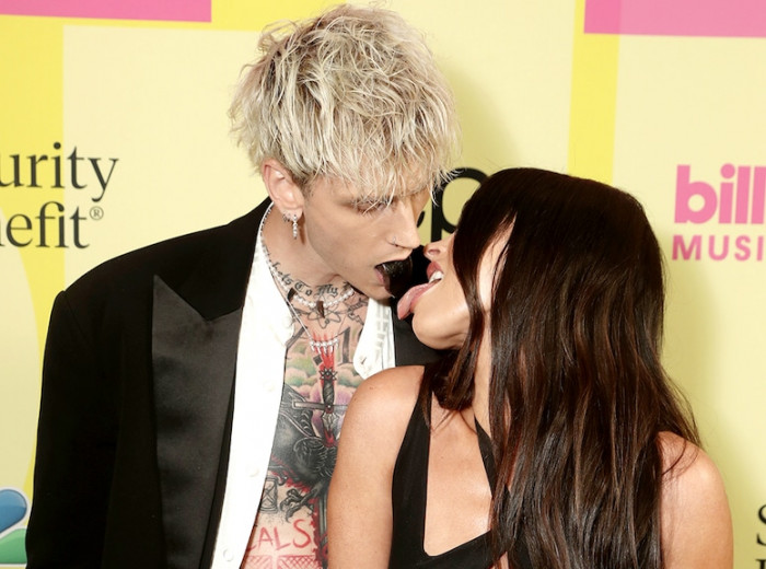 1. Machine Gun Kelly and Megan Fox