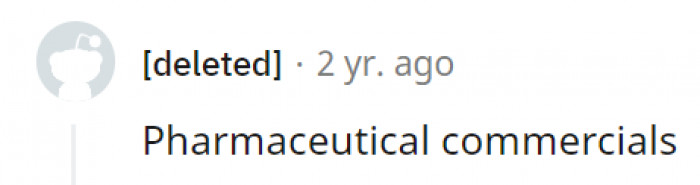 23. It's weird seeing medications in commercials, no matter how much you see of it.