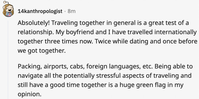 6. The true test of a person's real personality is when they're inconvenienced
