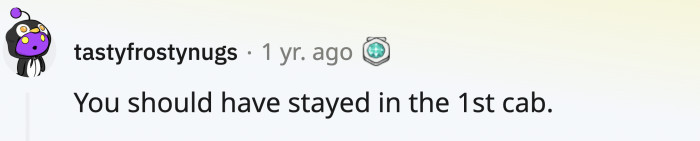 Here's how OP could've avoided everything, but she had to learn it the hard way