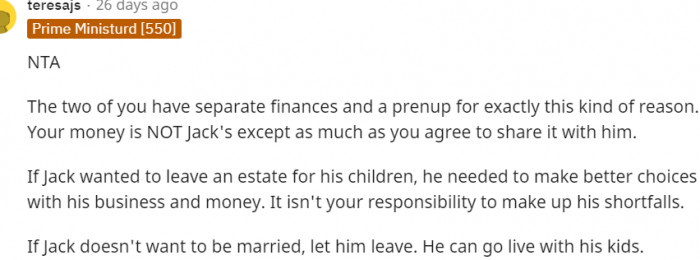 11. It Isn't Your Responsibility to Make Up for His Shortfalls