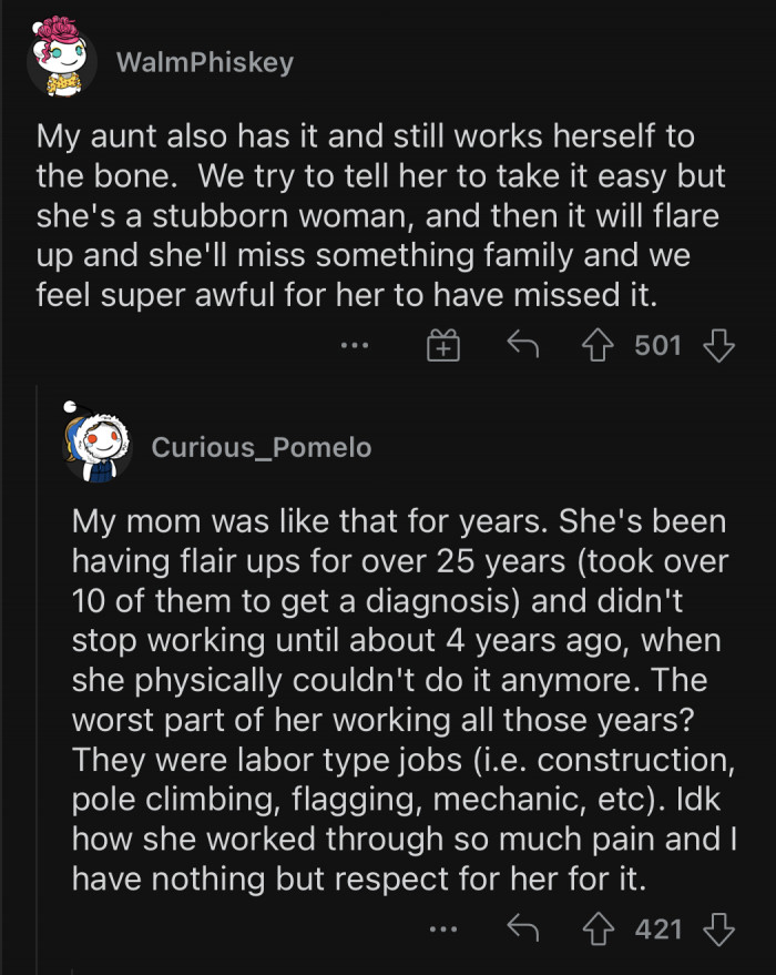 People still try to live a normal life despite suffering from fibromyalgia.