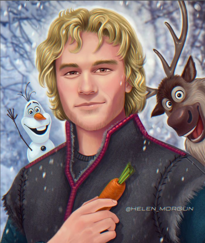 18. Heath Ledger as Kristoff from Frozen