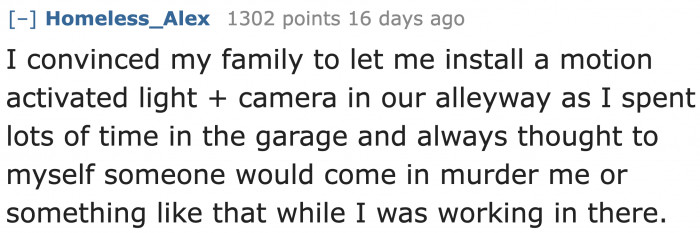 If you're too busy, you'll never know who might enter your home.