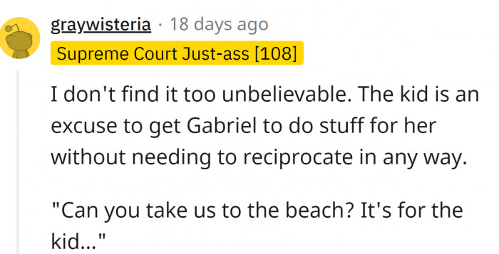 However, some Redditors share OP’s opinion 