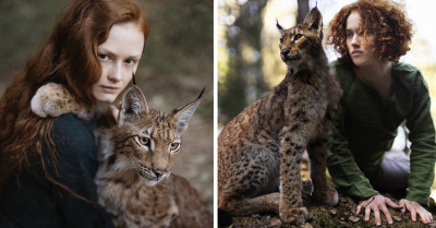 This Photographer Matches Redheads With Ginger Animals, And The Results Are Stunning