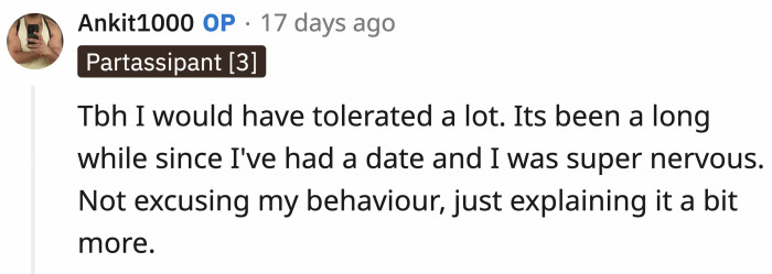 To OP's credit (not really sure here), he admitted this.