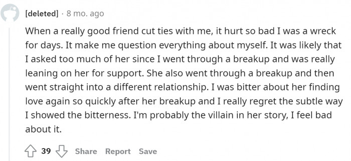 You may not realize you're becoming the toxic one in a friendship, too.