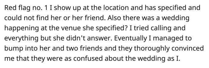 Things started to look sketchy