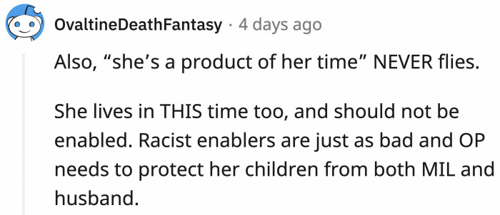 It truly is a lazy excuse.