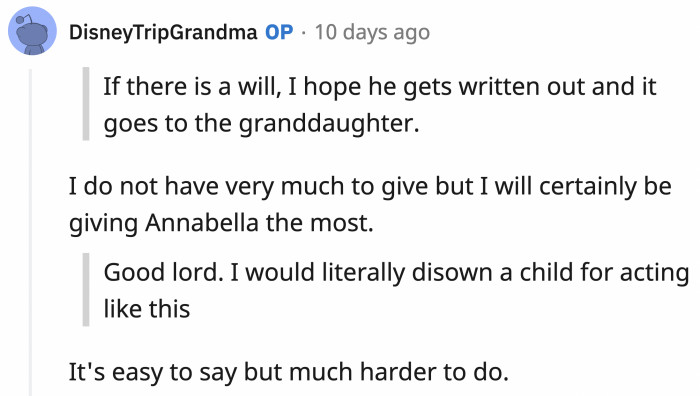 OP says cutting him out is easier said than done...