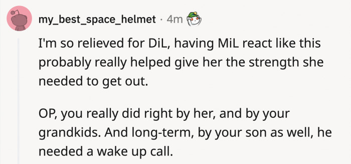 The son better not hit snooze on that wake-up call