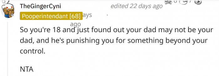 Redditors are unanimous.