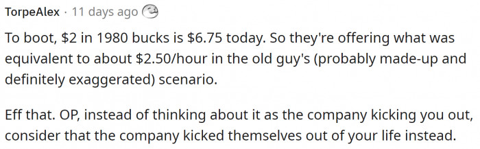 What was the hiring person thinking?