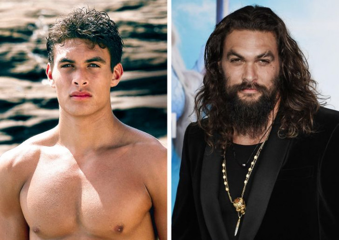 21. Jason Momoa's before and after