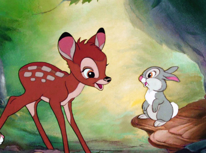 2. Even Walt’s daughter couldn’t persuade him from straying away from following the origin story of Bambi where the mom had an early death.
