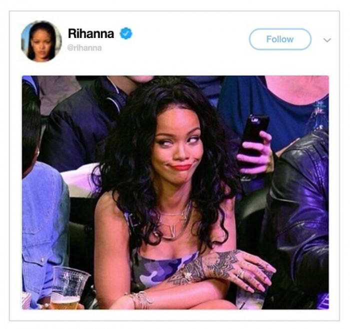 11. This Rihanna meme is one that will go down in history
