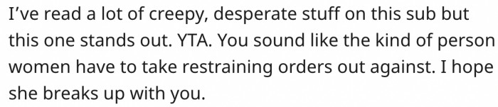 LOL. I didn't mean to laugh, but so true.