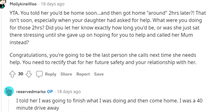 Two hours isn't referred to as 