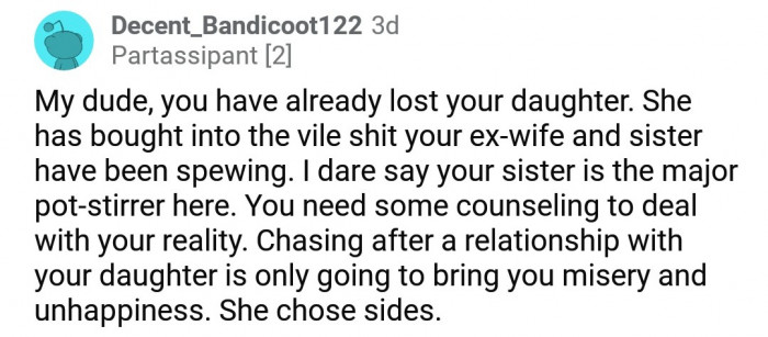 Need to face reality