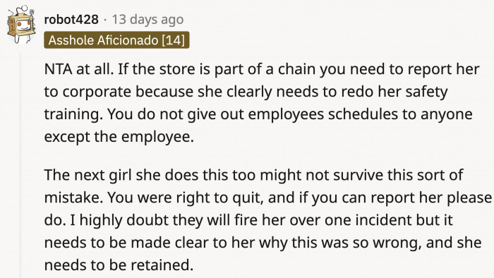 Other than trying to find legal ground, they should be made aware that it shouldn't happen again