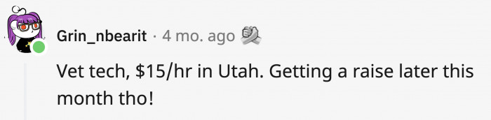 24. Fortunately, aside from the good pay, this OP’s workplace is open to giving raises