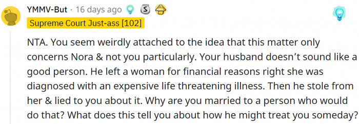 This Redditor asked a good question: 