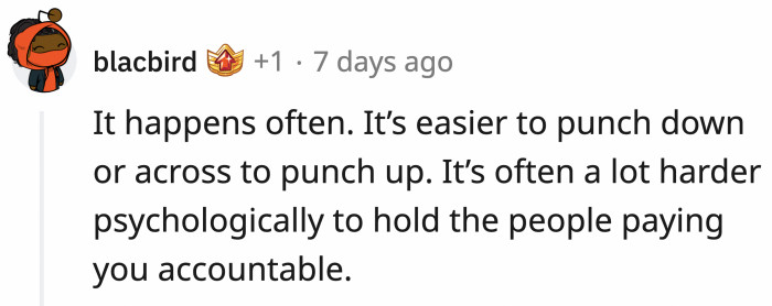 Class solidarity, my friend. Look above and see who needs to be held accountable.