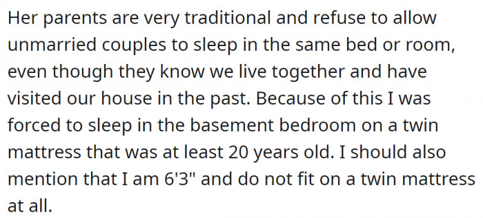 The traditional parents