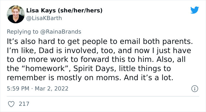 If they're so hesitant to refer to just one parent, the least they could do is email both of them.