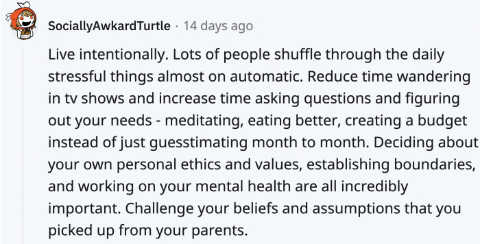 Live. A lot of us are spurred on by...