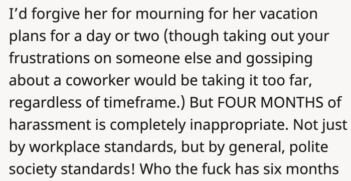 And this happened on top of OP already...