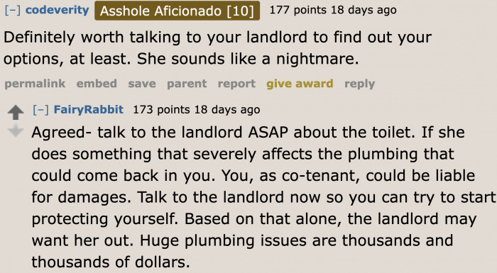 Perhaps it's time to involve the landlord.