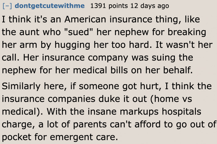 The faulty system of insurance companies