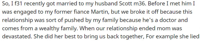 I got married to my husband