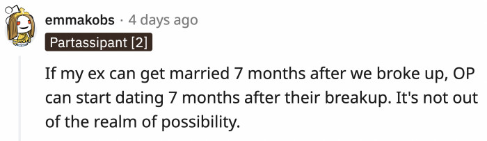 This person who related too much