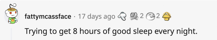 A struggle, but it results in great changes for your health.