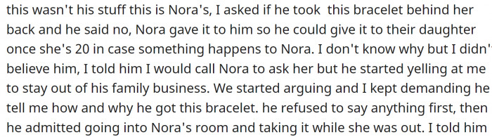 And all hell broke loose: