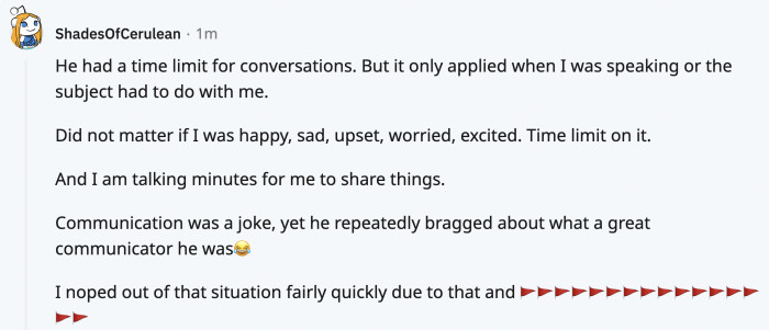 You should have bought him an egg timer